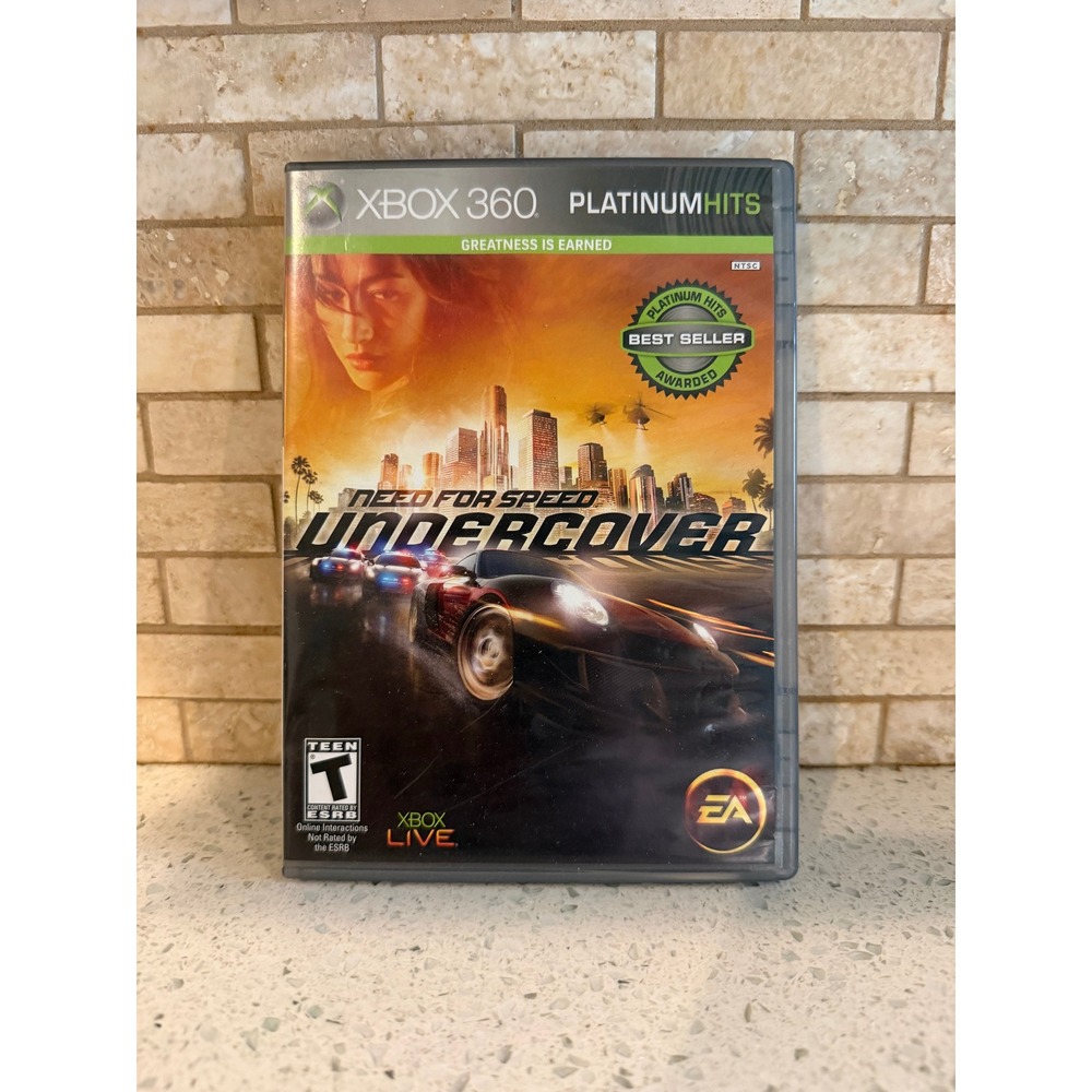 Need for Speed Undercover Xbox 360 Complete With Manual Tested Works